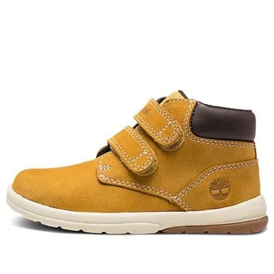 TIMBERLAND (TD) Timberland Toddle Tracks Hook and Loop Boots 'Wheat Nubuck'