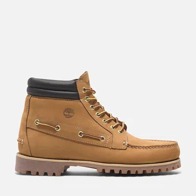 TIMBERLAND TRONCHETTO AND BOOTY MAN TIMBERLAND TB0A2N4C7541 - AUTH MID LACE WHEAT BOAT