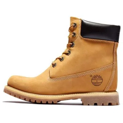 TIMBERLAND (WMNS) Timberland 6-Incg Premium Wedge Boots 'Wheat Nubuck'