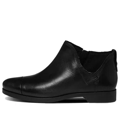 TIMBERLAND (WMNS) Timberland Carleton Side Zipper Ankle Boots 'Black Suede'