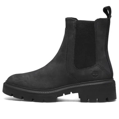 TIMBERLAND (WMNS) Timberland Courmayeur Valley Chelsea 'Black Nubuck'