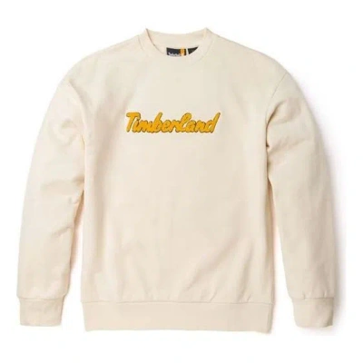TIMBERLAND (WMNS) Timberland Logo Crewneck Sweatshirt 'White'