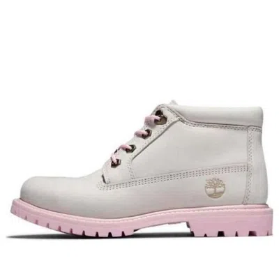 TIMBERLAND (WMNS) Timberland Womens Nellie Chukka Double Waterproof Boot 'White Pink'