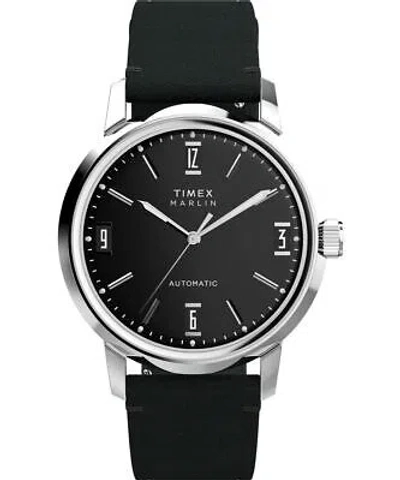 TIMEX TIMEX BLACK MENS ANALOGUE WATCH MARLIN TW2W59700