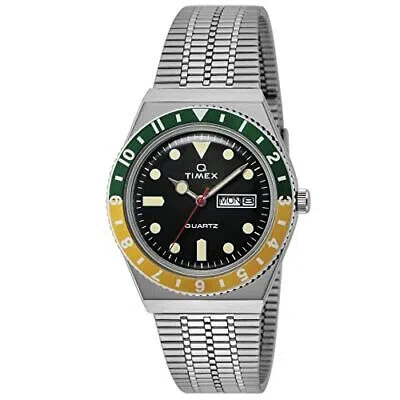 TIMEX TIMEX WRISTWATCH QTIMEX BLACK DIAL 38MM TW2U61000