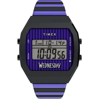 TIMEX TIMEX® X WEDNESDAY T80 BRACELET WATCH, 36MM