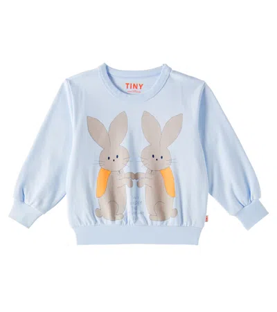 TINYCOTTONS BUNNIES COTTON JERSEY SWEATSHIRT