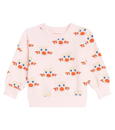 TINYCOTTONS CLOWNS COTTON TERRY SWEATSHIRT