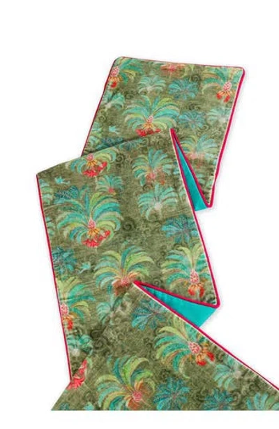 TIRAMISU TIRAMISU PRINT VELVET TABLE RUNNER