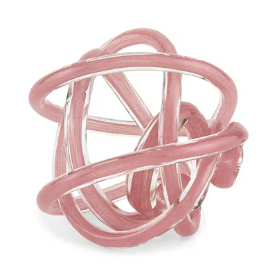 TIZO HANDBLOWN DECORATIVE GLASS KNOT