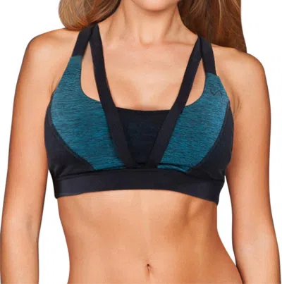 TLF APPAREL STRAPPY DEVANT LOW IMPACT BRA IN JADE