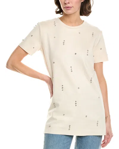 TO MY LOVERS TO MY LOVERS CRYSTAL STUDDED T-SHIRT DRESS