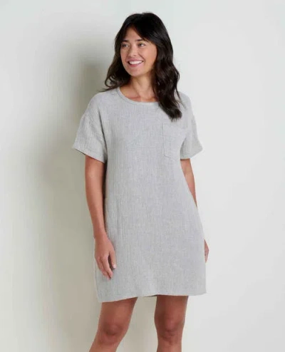 TOAD AND CO TOAD & CO TATE DOUBLE WEAVE SHORT SLEEVE DRESS