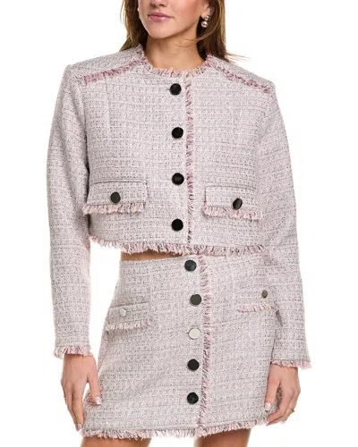 TOCCIN TOCCIN LAINEY CROPPED TWEED JACKET