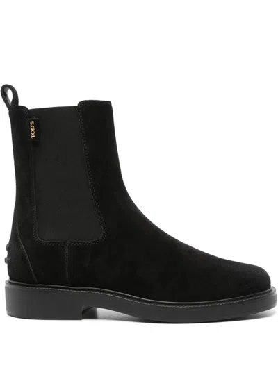TOD'S PULL-TAB CHELSEA BOOTS
