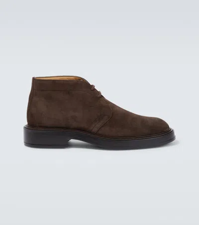 TOD'S EXTRALIGHT SUEDE DESERT BOOTS