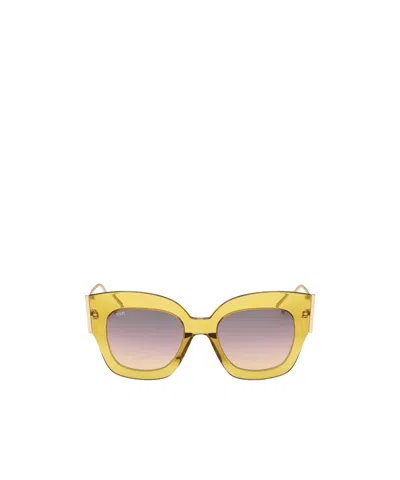 TOD'S GEOMETRIC FRAME SUNGLASSES