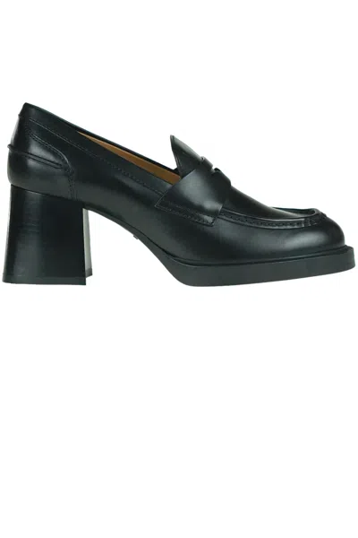 TOD'S HEELED MOCASSINS