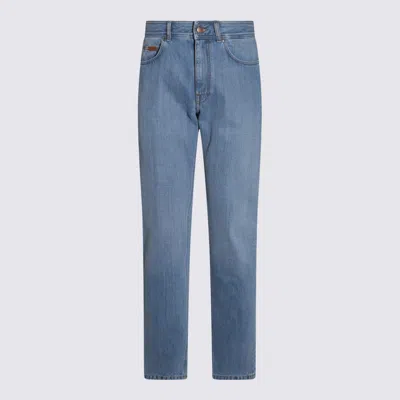 TOD'S INDAGO COTTON DENIM JEANS