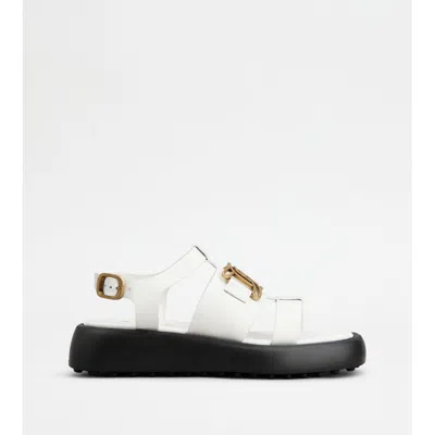 TOD'S KATE SANDALS IN LEATHER