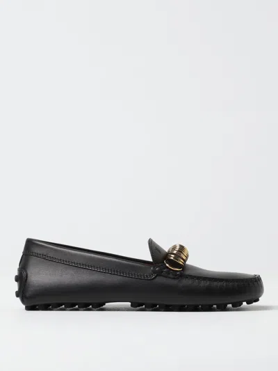 TOD'S LOAFERS TOD'S WOMAN COLOR BLACK