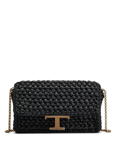 TOD'S LOGO-PLAQUE CROSSBODY BAG