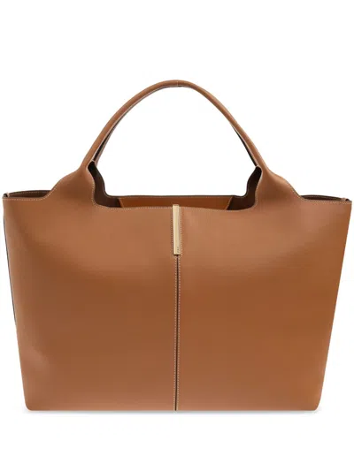 TOD'S MEDIUM LEATHER TOTE BAG