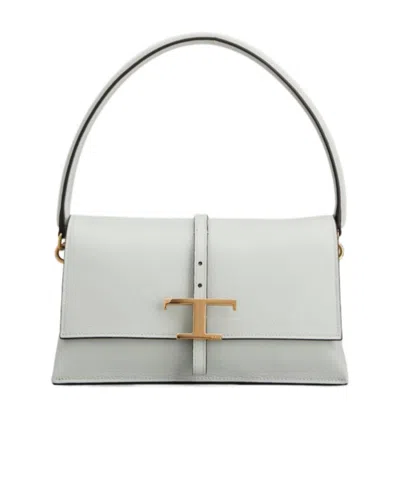 TOD'S TOD'S T TIMELESS FLAP SHOULDER BAG