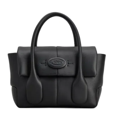 TOD'S TOD'S MINI DI FOLDOVER TOTE BAG