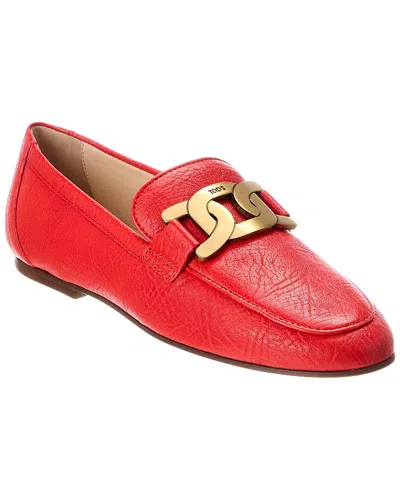 TOD'S TOD’S CUOIO LEATHER LOAFER