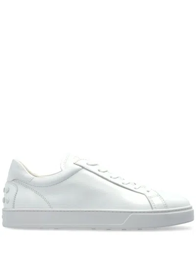 TOD'S TOD'S ELEGANT LEATHER SNEAKERS