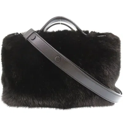 TOD'S TOD'S FUR HANDBAG SHOULDER BAG (PRE-OWNED)