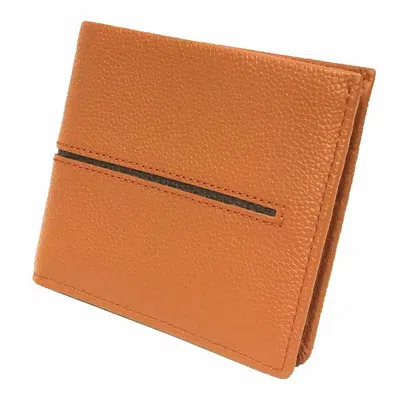 TOD'S TOD'S LEATHER WALLET (TRI-FOLD) (PRE-OWNED)