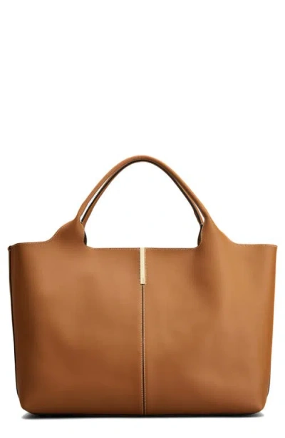 TOD'S TOD'S MEDIUM LEATHER SHOPPING BAG