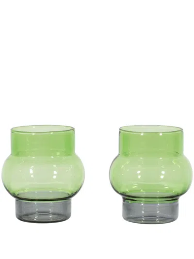 TOM DIXON BUMP SHORT GLASS (SET OF TWO)