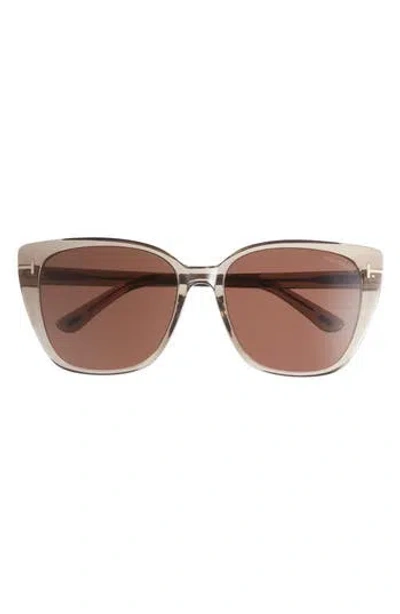 TOM FORD TOM FORD 60MM ROUND SUNGLASSES