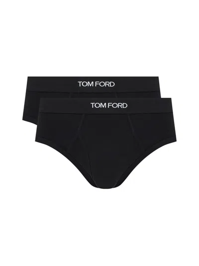 TOM FORD BI-PACK COTTON STRETCH JERSEY BRIEF