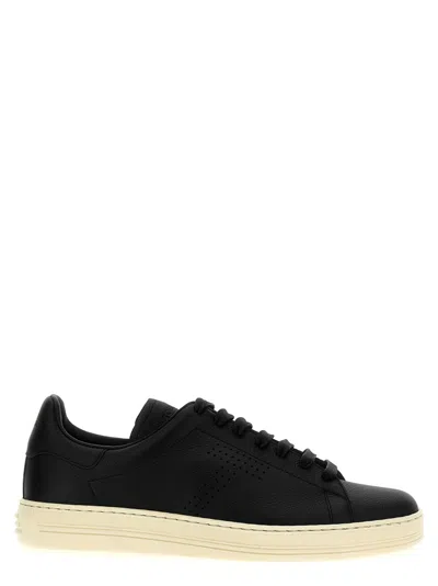 TOM FORD MEN BLACK WARWICK SNEAKERS, 6 LUXURY SNEAKERS FOR MEN DARVEYS