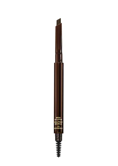 TOM FORD TOM FORD BROW SCULPTOR, EYEBROW PENCIL, ESPRESSO, MATTE, TAILOR-MADE STROKE, THIN TO WIDE, GROOMING 