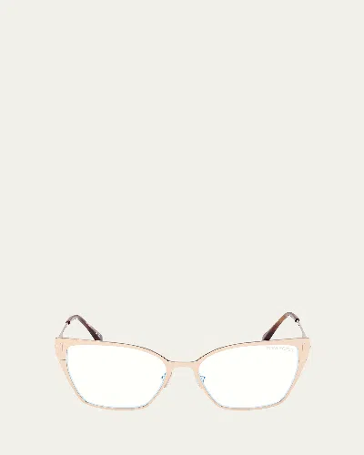 TOM FORD BUTTERFLY BLUE BLOCK OPTICAL FRAMES