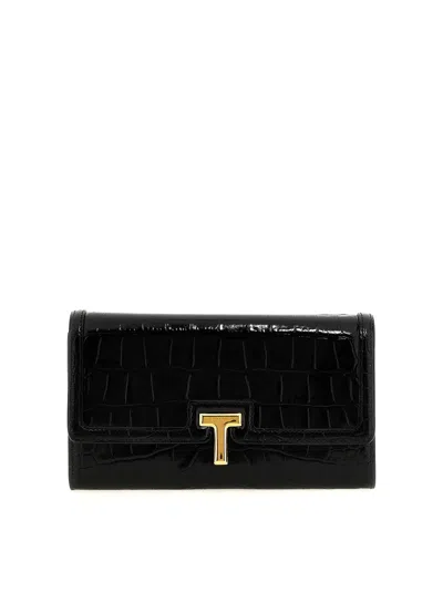 TOM FORD CARTERAS Y MONEDEROS - NEGRO