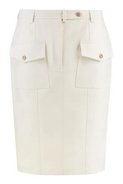 TOM FORD COTTON MIDI SKIRT