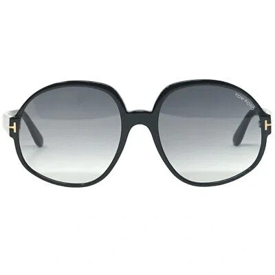 TOM FORD DAMEN SONNENBRILLE FT0991 CLAUDE-02 01B SONNENBRILLE