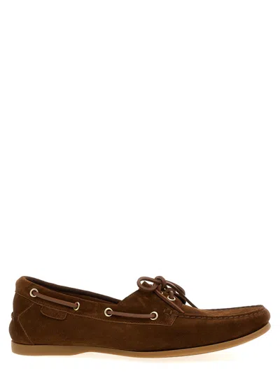 TOM FORD DARK BROWN ROBIN LOAFERS