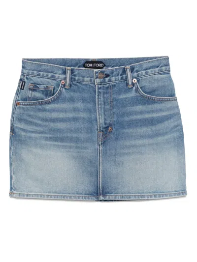 TOM FORD DENIM SKIRT