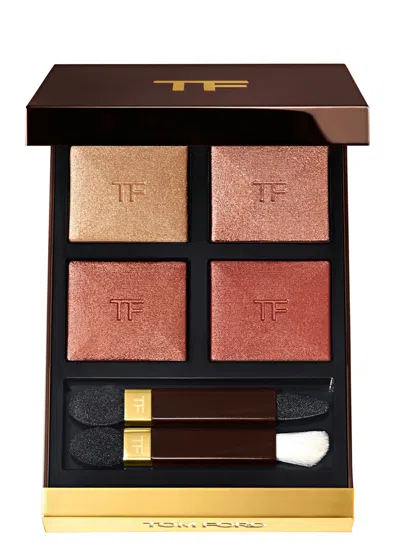 TOM FORD TOM FORD EYE COLOR QUAD, EYESHADOW, GOLDEN HOUR, MATTE, SATIN