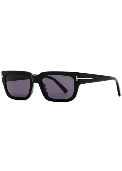 TOM FORD TOM FORD EZRA RECTANGLE-FRAME SUNGLASSES