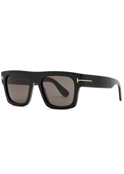 TOM FORD TOM FORD FAUSTO SQUARE-FRAME SUNGLASSES