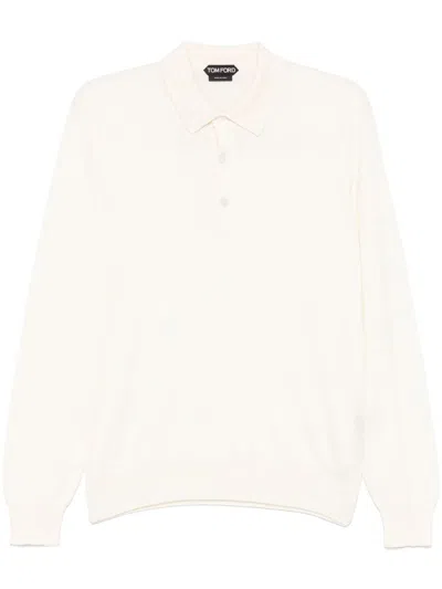 TOM FORD FINE-KNIT POLO SHIRT