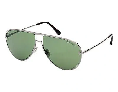 TOM FORD TOM FORD FT0924-12N-60 SHINY DARK RUTHENIUM SUNGLASSES